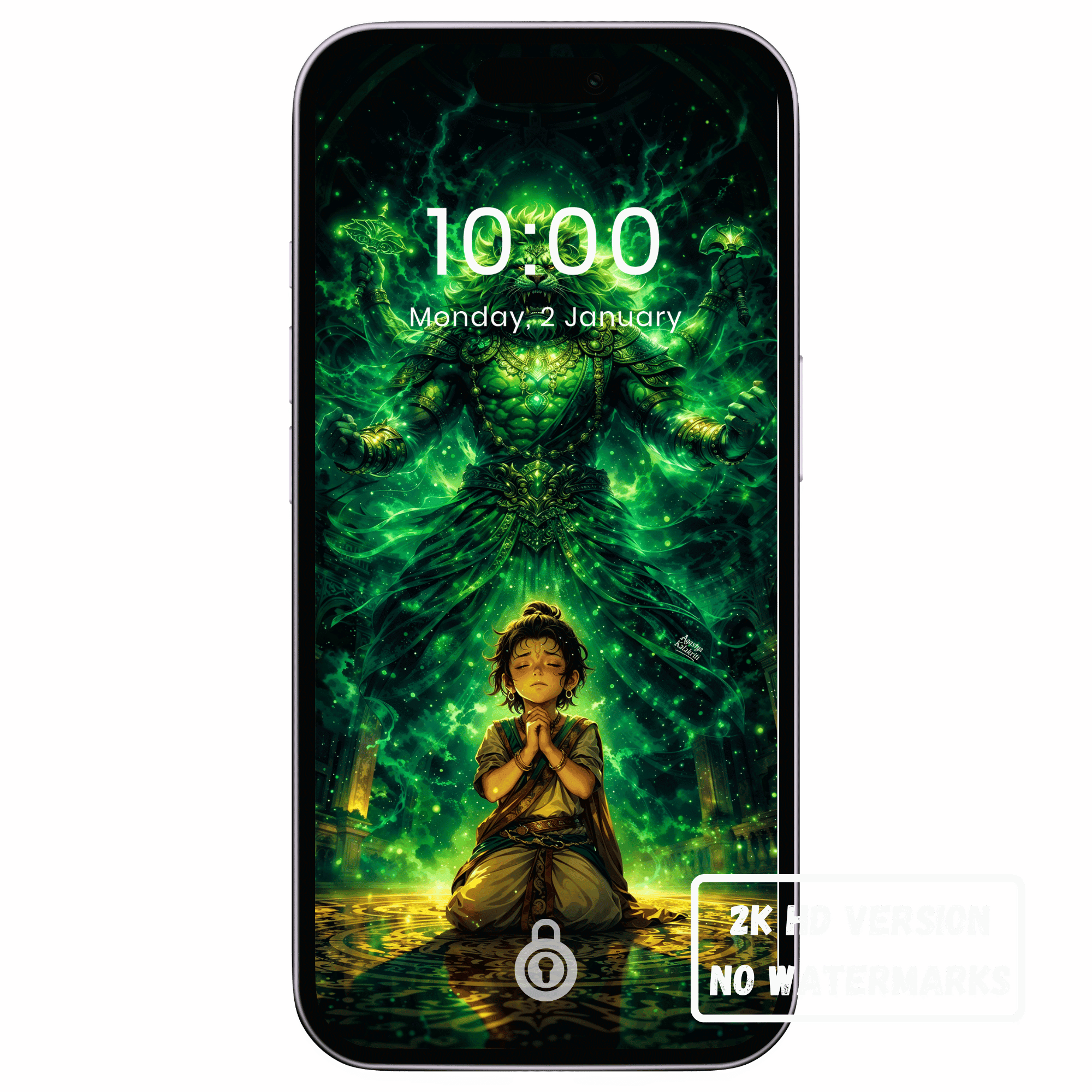 Prahlada & Lord Narasimha